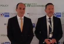 Συνάντηση του Λάμπρου Δημητρογιάννη με τον Διοικητή της Τράπεζας της Ελλάδας