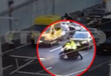 Μοτοσικλετιστής παρέσυρε τροχονόμο στην Αττική Οδό για να ξεφύγει από έλεγχο