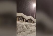 Ιταλία: Έως και τα τρία μέτρα το χιόνι στο Πράτο Νεβόζο