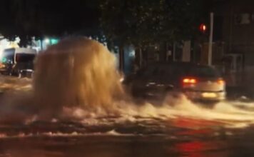 Κακοκαιρία Byron: «Σιντριβάνια» και πλημμύρες στην Καλλιθέα – «Βενετία» το Μοναστηράκι