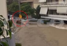 Καιρός: Προβλήματα στην Αττική από τις βροχοπτώσεις – Χαλάζι στη Λέρο