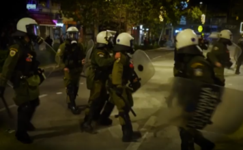 Αλέξανδρος Γρηγορόπουλος: Επεισόδια, ξύλο και χημικά στην πορεία για τα 17 χρόνια από τη δολοφονία του