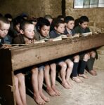 Μάθημα στο σχολείο το 1946