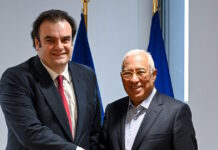 Ο Κυριάκος Πιερρακάκης συναντήθηκε με τον Αντόνιο Κόστα: Σταθερότητα, ανάπτυξη και ανθεκτικότητα οι προτεραιότητες