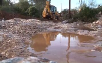 Καιρός: Οδοιπορικό του MEGA στη Μάνδρα μετά το πέρασμα του «Byron»