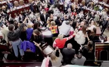 «Ρινγκ» η Βουλή στο Μεξικό – Βουλευτές πιάστηκαν στα χέρια