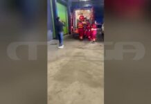 Το MEGA στο νοσοκομείο που μεταφέρθηκαν οι τραυματίες φίλαθλοι του ΠΑΟΚ