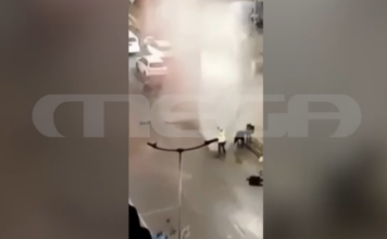 Θεσσαλονίκη: Έσπασε αγωγός και τραυματίστηκαν τέσσερις υπάλληλοι της ΕΥΑΘ – Εικόνες σοκ