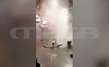 Θεσσαλονίκη: Η στιγμή που σπάει αγωγός νερού στη Θεσσαλονίκη – MEGA ντοκουμέντο