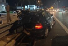 Βαρυμπόμπη: Σοκαριστικό τροχαίο με δύο τραυματίες