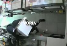 Θεσσαλονίκη: Βίντεο ντοκουμέντο από διάρρηξη σε κατάστημα καφέ