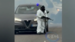 Ιταλία: Κινηματογραφική ληστεία σε αυτοκινητόδρομο – Δράστες σταμάτησαν και ανατίναξαν βαν για να το διαρρήξουν