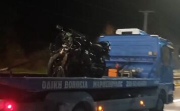 Μαραθώνος: Νεκρός ο πεζός που παρασύρθηκε από μοτοσικλέτα