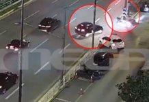 Συγγρού: Η στιγμή που μηχανή συγκρούεται με ΙΧ – MEGA ντοκουμέντο