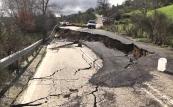 Μεγάλες καταστροφές από την κακοκαιρία στην Ηλεία