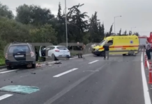 Εφιαλτικές εικόνες από το τροχαίο στον ΒΟΑΚ – Μία γυναίκα νεκρή & τρεις τραυματίες