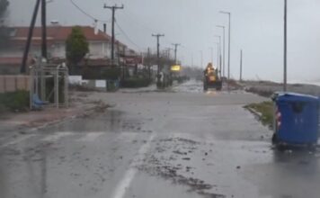 Τεράστιες οι ζημιές από την πλημμύρα στη Λάρισα – Πλήττεται από την κακοκαιρία η χώρα
