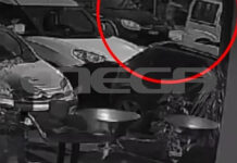 Αμπελόκηποι: Καρέ καρέ η στιγμή που η μεθυσμένη οδηγός πέφτει πάνω στα αυτοκίνητα