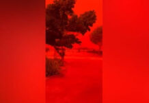 Αυστραλία: Πώς ο κυκλώνας «Narelle» έβαψε κόκκινο τον ουρανό