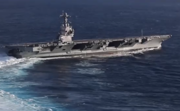 Πύρινος εφιάλτης το USS Gerald Ford – Η φωτιά στα πλυντήρια που «παρέλυσε» το αεροπλανοφόρο