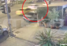 Επεισοδιακή καταδίωξη αυτοκίνητου στην Καλλιθέα – Βίντεο ντοκουμέντο