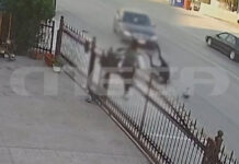 Κατερίνη: Αυτοκίνητο συγκρούστηκε με μηχανή που κατέληξε στο πεζοδρόμιο πάνω σε μία γυναίκα