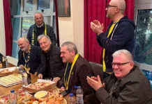 Παναιτωλικός: Ο Φώτης Κωστούλας έσβησε τούρτα για τα 100 χρόνια της ομάδας!