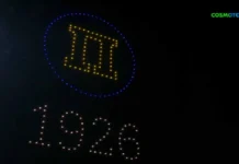 Παναιτωλικός 100 χρόνια: Εκπληκτικό drone show και πυροτεχνήματα (video)