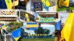 Στα κιτρινομπλέ το Αγρίνιο, βγήκαν σημαίες στα μπαλκόνια