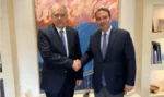 Συνάντηση του Θανάση Παπαθανάση με τον Υπουργό Ανάπτυξης Τάκη Θεοδωρικάκο για την ακρίβεια και τη στήριξη της κοινωνίας