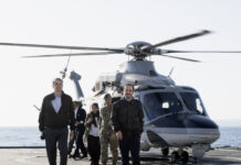 Μητσοτάκης και Χριστοδουλίδης επισκέφθηκαν με ελικόπτερο τη φρεγάτα «Κίμων» στην Κύπρο