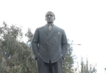 Τα αποκαλυπτήρια του αδριάντα του Αριστοτέλη Ωνάση