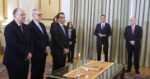 Προεδρικό Μέγαρο: Ορκίστηκαν οι Μαργαρίτης Σχοινάς, Ευάγγελος Τουρνάς και Μακάριος Λαζαρίδης