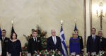 «Μέσα» στο προεδρικό μέγαρο στο επίσημο δείπνο προς τιμήν του Εμανουέλ Μακρόν
