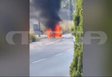 Θεσσαλονίκη: Η στιγμή που ΙΧ τυλίγεται στις φλόγες σε κεντρικό δρόμο – MEGA ντοκουμέντο