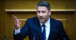 Νίκος Ανδρουλάκης για Νίκο Ταγαρά: Υπήρξε ένας μετριοπαθής πολιτικός που τίμησε το Κοινοβούλιο με τη στάση του