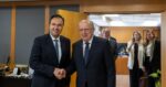 Η Ελλάδα στο επίκεντρο του ευρωπαϊκού διαστήματος και της ψηφιακής ασφάλειας – Συνάντηση Παπαστεργίου με τον Επίτροπο Άμυνας και Διαστήματος Andrius Kubilius