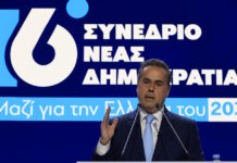 Σταύρος Παπασταύρου στο 16ο συνέδριο: Ισχυρή ΝΔ σημαίνει ισχυρή Ελλάδα