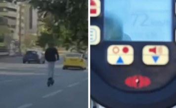 Δεν έχει τέλος ο εφιάλτης με τα ηλεκτρικά πατίνια – 23χρονος τρέχει με 72 χλμ/ώρα στη Συγγρού