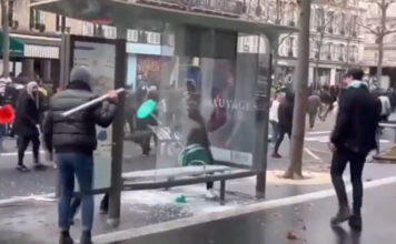 Πανδαιμόνιο στο Παρίσι μετά την κατάκτηση του Champions League από την Παρί σεν Ζερμέν – Επεισόδια & βανδαλισμοί