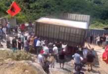 Επεισόδια στην Αλβανία – Κάτοικοι διεκδικούν την περιφραγμένη γη τους