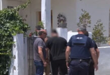 Αίγιο: Αναπαράσταση με τον Ιταλό κατηγορούμενο στον τόπο του διπλού φονικού