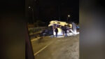 Θεσσαλονίκη: Τροχόσπιτο συγκρούστηκε με αυτοκίνητο – Δύο τραυματίες