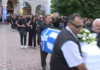 Δράμα: Tο τελευταίο «αντίο» στην 45χρονη αστυνομικό – Καλυμμένο με την ελληνική σημαία το φέρετρο