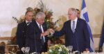 Ο Κωνσταντίνος Τασούλας υποδέχτηκε τον πρόεδρο του Παναμά – Μάριος Ηλιόπουλος, Δημήτρης Μελισσανίδης και Νίκος Τσάκος στο γεύμα στο Προεδρικό