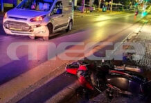 Μάστιγα τα τροχαία δυστυχήματα – Νεκρός 57χρονος μετά τη σύγκρουση της μηχανής του με ΙΧ