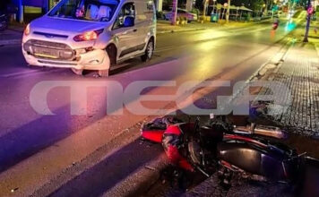 Μάστιγα τα τροχαία δυστυχήματα – Νεκρός 57χρονος μετά τη σύγκρουση της μηχανής του με ΙΧ