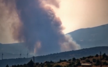 Μεγάλη φωτιά στην Οινόη – Εστάλη «112»