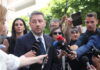 Ανδρουλάκης από την κηδεία της Βάγιας Νέστορα: «Καμία ανοχή στη βία, την τρομοκρατία και τον διχασμό»