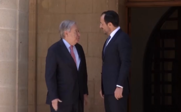 Νέα άτυπη διάσκεψη σε σχήμα 5 συν 1 για το Κυπριακό ανακοίνωσε ο Γ.Γ του ΟΗΕ, Αντόνιο Γκουτέρες
